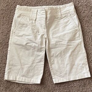Halogen Women's Cream Bermuda Shorts